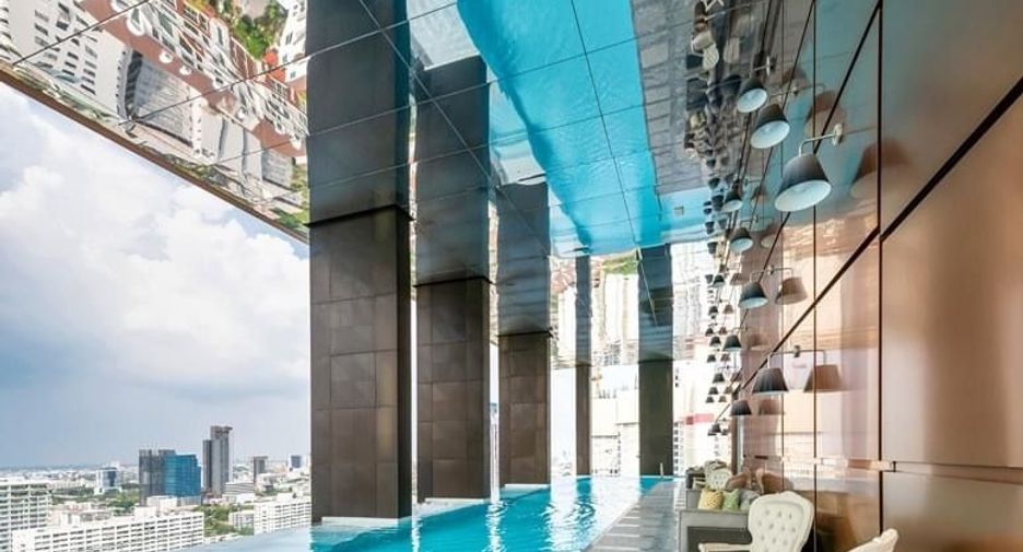 For rent 2 bedrooms condo in Watthana, Bangkok