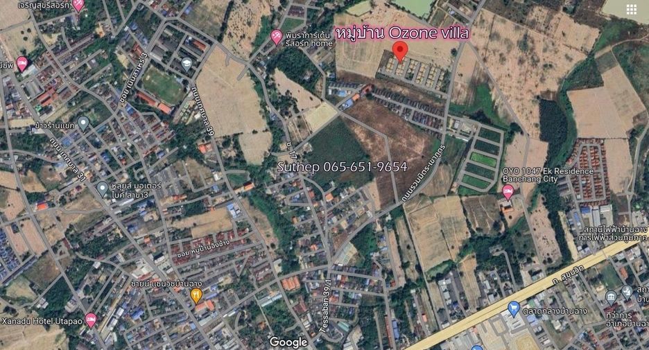 For sale land in Ban Chang, Rayong
