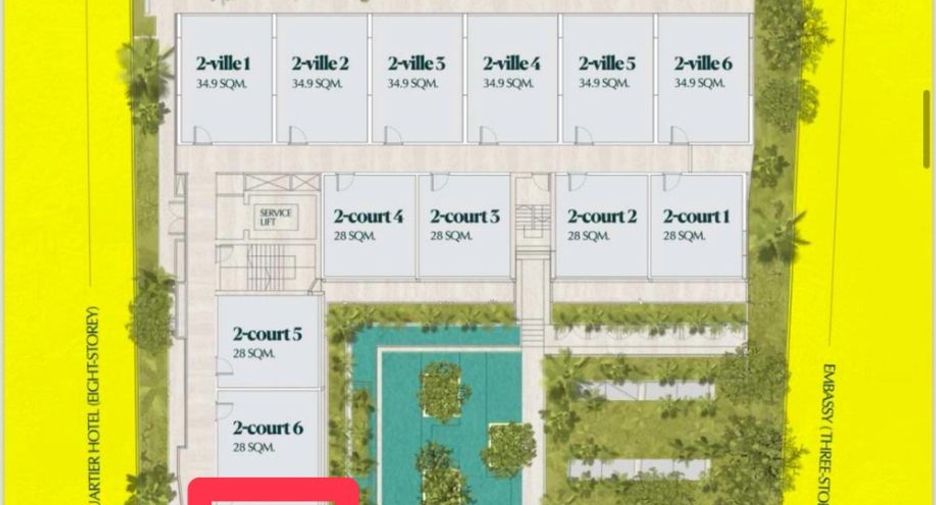 For sale 1 bed condo in Watthana, Bangkok