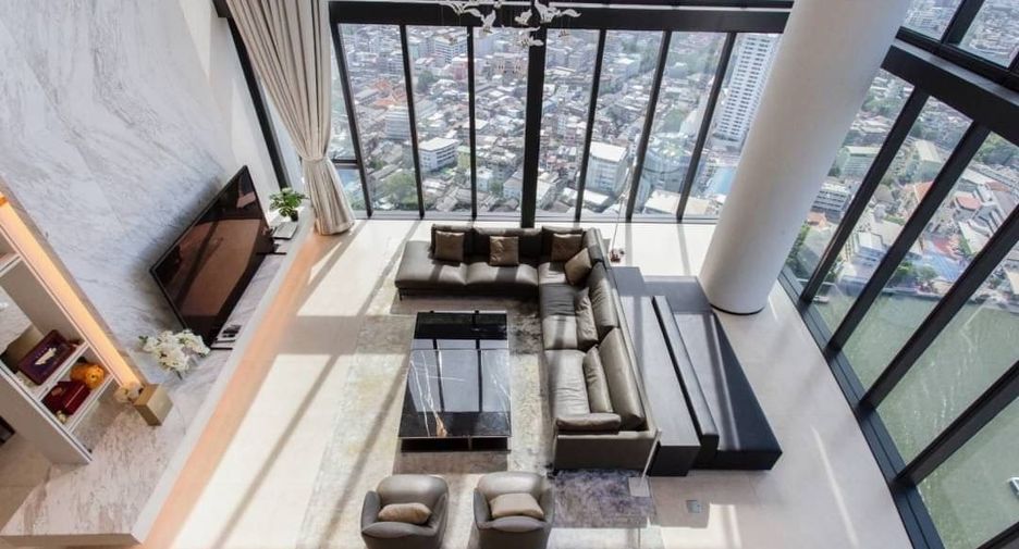 For rent and for sale 4 bed condo in Khlong San, Bangkok