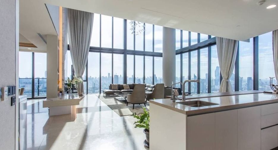 For rent and for sale 4 bed condo in Khlong San, Bangkok