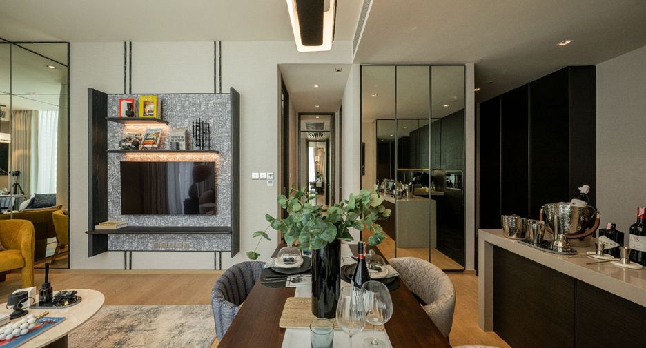 Wohnung zur Miete mit 2 Zimmer in Pathum Wan, Bangkok