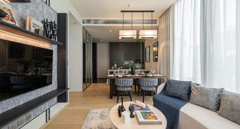 Wohnung zur Miete mit 2 Zimmer in Pathum Wan, Bangkok