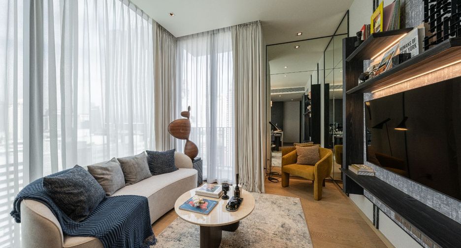 Wohnung zur Miete mit 2 Zimmer in Pathum Wan, Bangkok