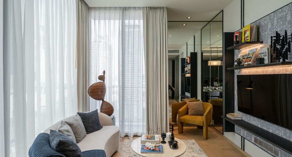 Wohnung zur Miete mit 2 Zimmer in Pathum Wan, Bangkok