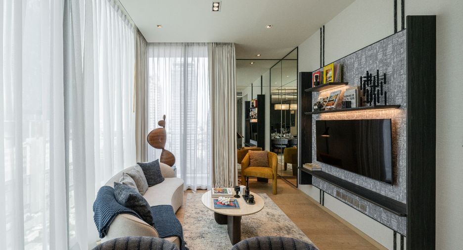 Wohnung zur Miete mit 2 Zimmer in Pathum Wan, Bangkok
