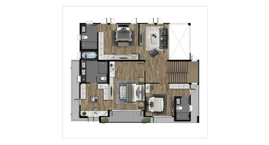 ขาย 4 เตียง บ้านเดี่ยว ใน บางพลี, สมุทรปราการ