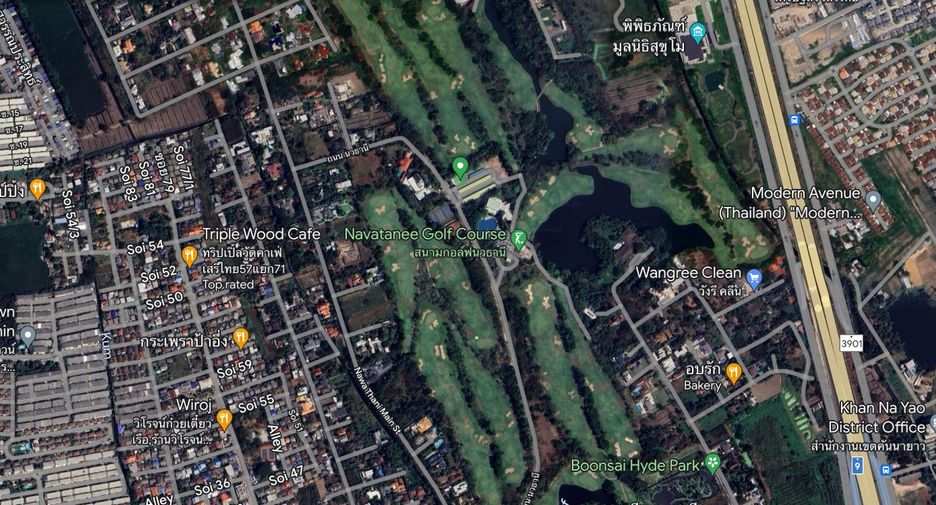 For sale land in Khan Na Yao, Bangkok