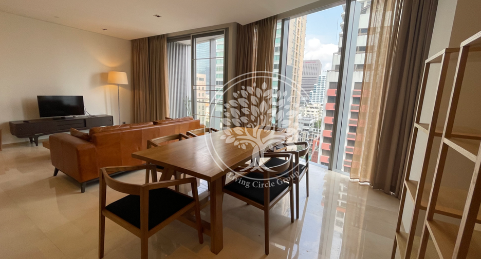 For rent 2 bedrooms condo in Sathon, Bangkok