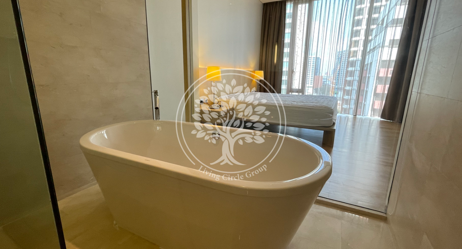 For rent 2 bedrooms condo in Sathon, Bangkok