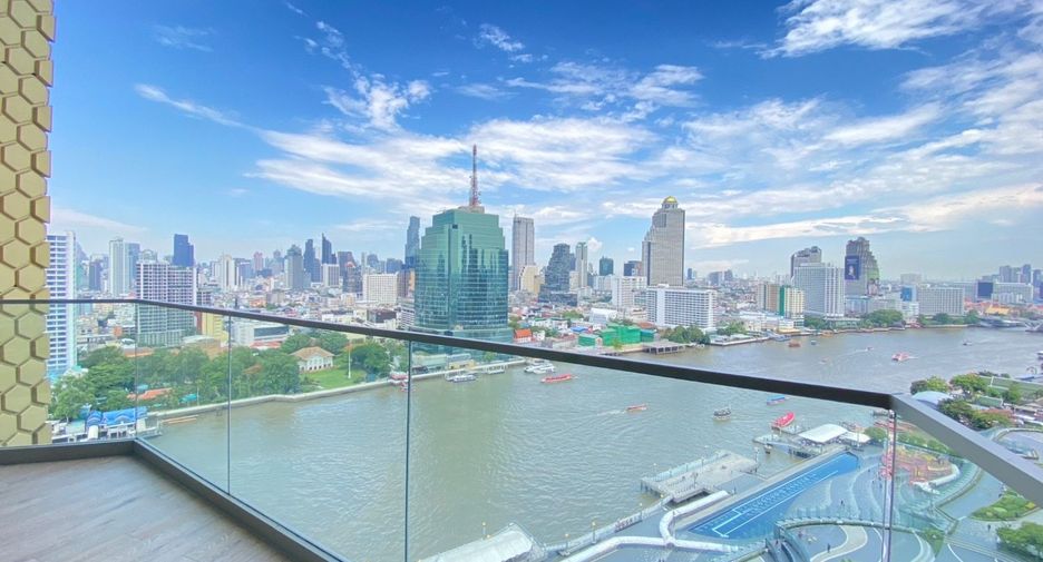 For rent 1 bed serviced apartment in Khlong San, Bangkok