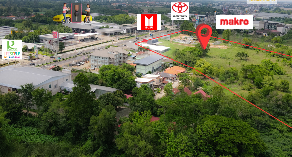 For sale land in Mueang Buriram, Buriram