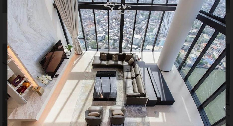 For rent 4 bed condo in Khlong San, Bangkok