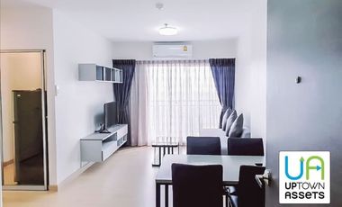 For rent 2 bedrooms condo in Huai Khwang, Bangkok