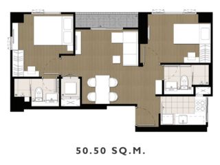 For sale 2 bed condo in Bangkok Yai, Bangkok