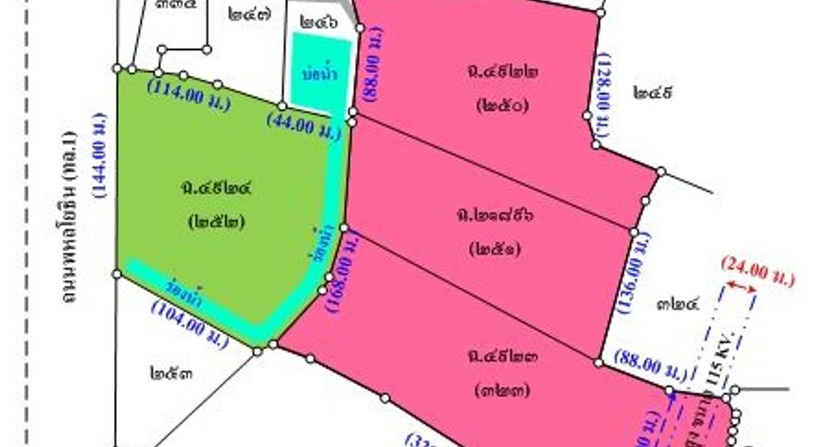 For sale land in Phayuha Khiri, Nakhon Sawan