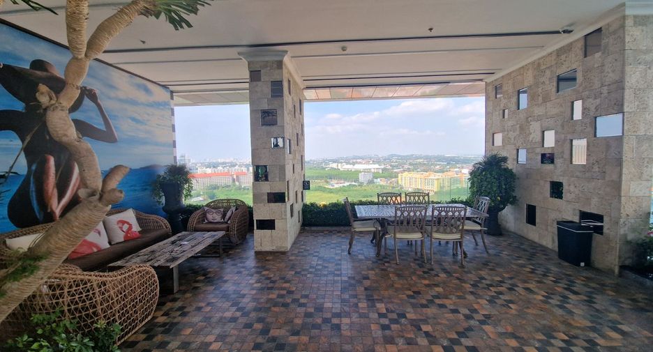 À vendre 1 chambre condo à Bang Lamung, Chonburi