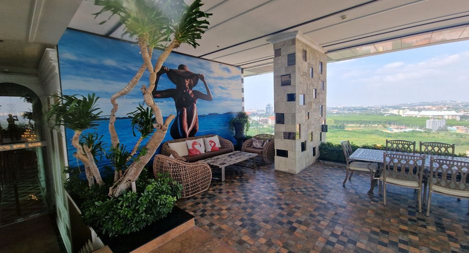 À vendre 1 chambre condo à Bang Lamung, Chonburi