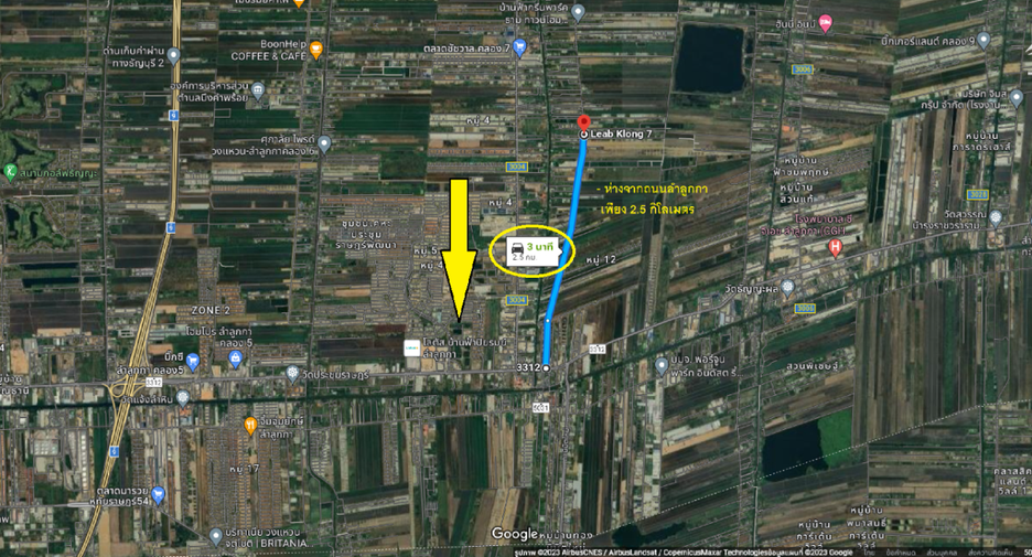 For sale land in Thanyaburi, Pathum Thani