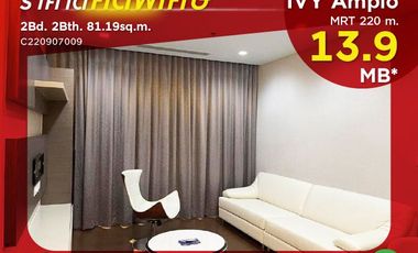 For sale 2 bed condo in Huai Khwang, Bangkok