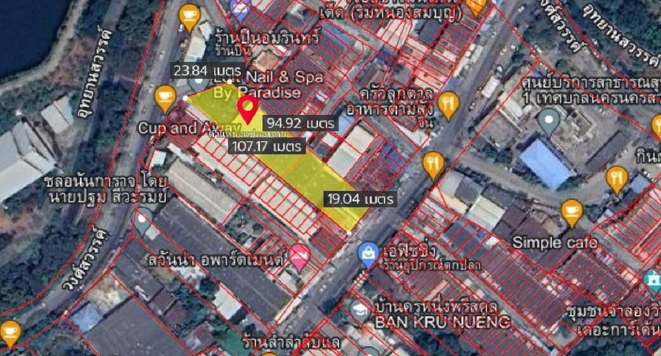 For sale land in Mueang Nakhon Sawan, Nakhon Sawan