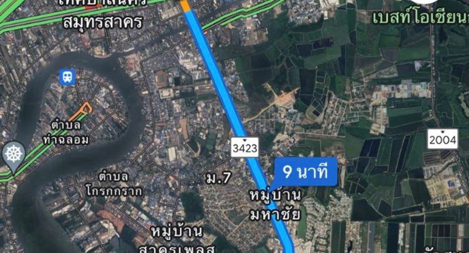 À vendre terrain à Mueang Samut Sakhon, Samut Sakhon