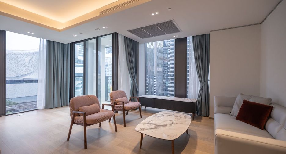 Condo en alquiler de 2 habitaciones en Pathum Wan, Bangkok