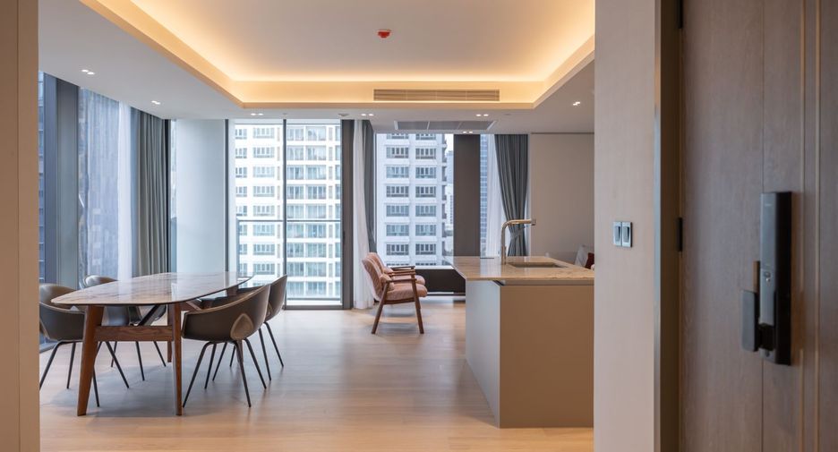 Condo en alquiler de 2 habitaciones en Pathum Wan, Bangkok