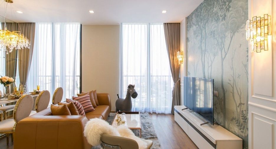 For rent 2 bedrooms condo in Watthana, Bangkok