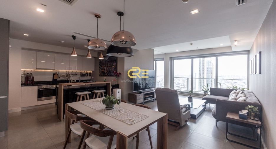 For rent and for sale 2 bedrooms condo in Sathon, Bangkok