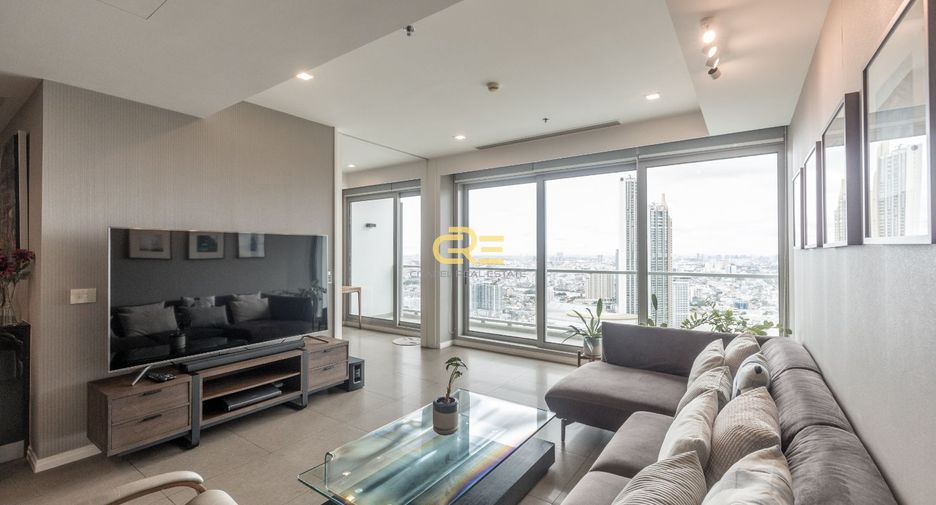 For rent and for sale 2 bedrooms condo in Sathon, Bangkok