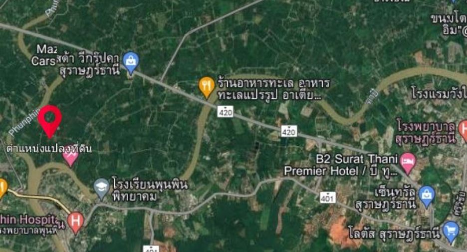 For sale land in Mueang Surat Thani, Surat Thani