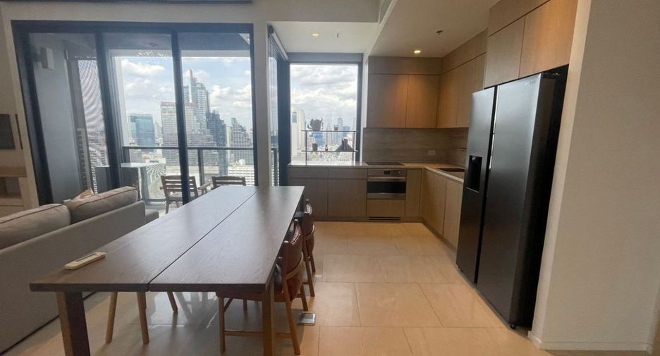 For rent and for sale 2 bedrooms condo in Sathon, Bangkok