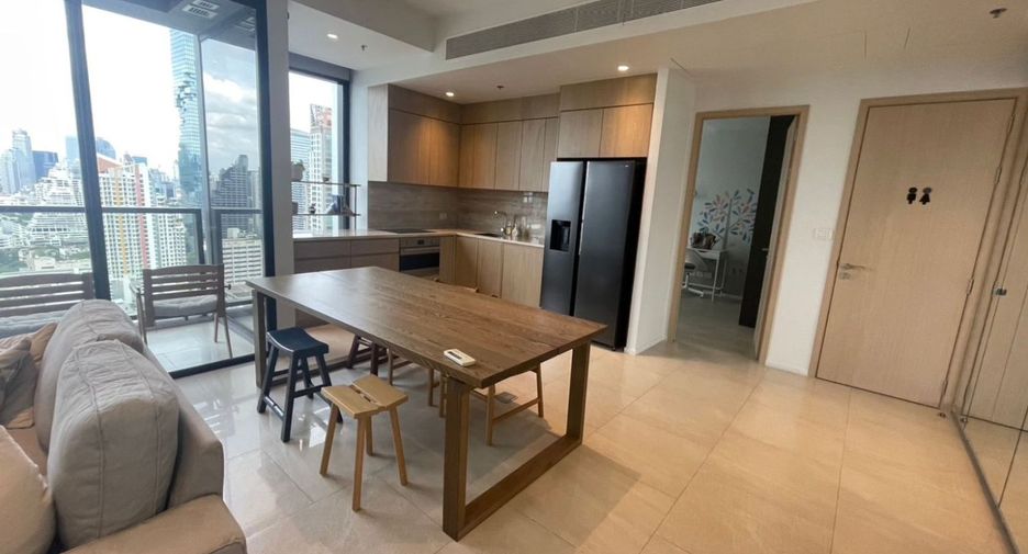 For rent and for sale 2 bedrooms condo in Sathon, Bangkok