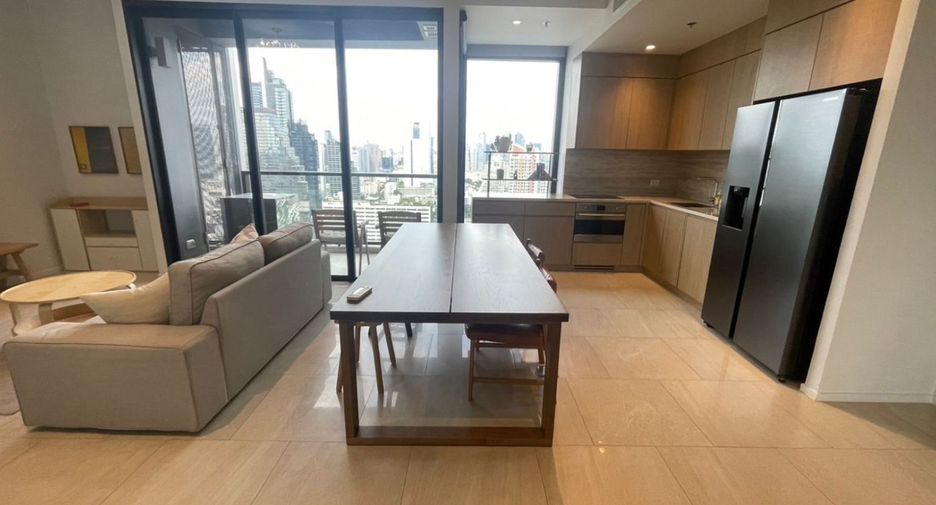 For rent and for sale 2 bedrooms condo in Sathon, Bangkok