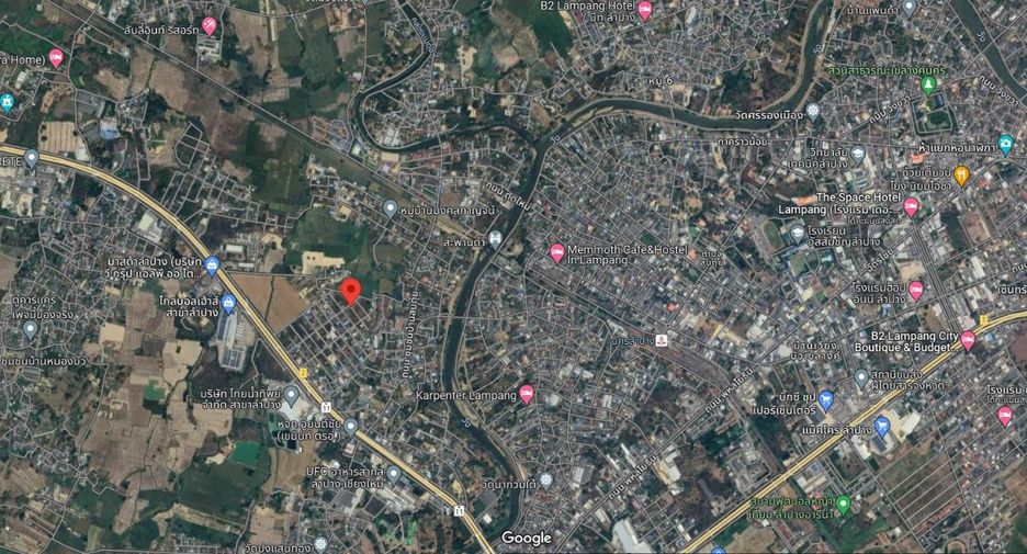 For sale land in Mueang Lampang, Lampang