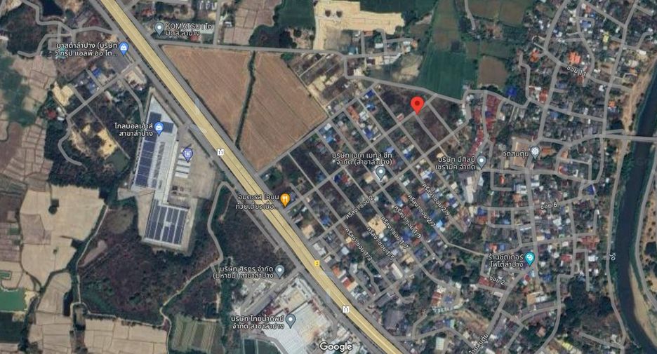 For sale land in Mueang Lampang, Lampang