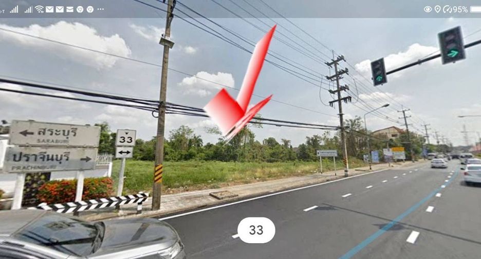 For rent そして for sale land in Mueang Nakhon Nayok, Nakhon Nayok