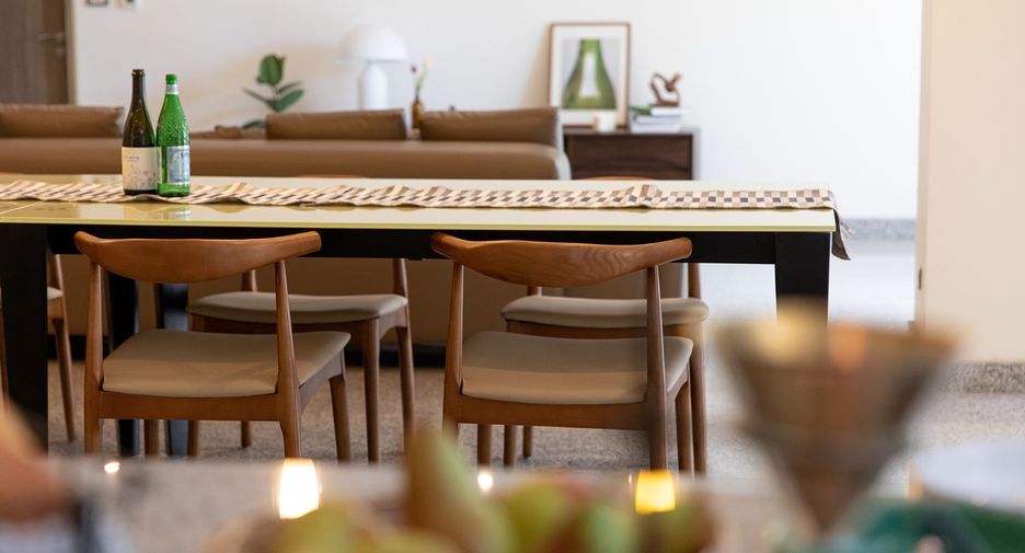 Apartamento con servicios en alquiler de 3 habitaciones en Watthana, Bangkok