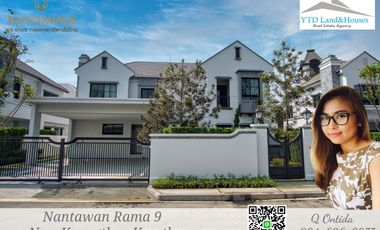 For rent and for sale 4 bed house in Saphan Sung, Bangkok