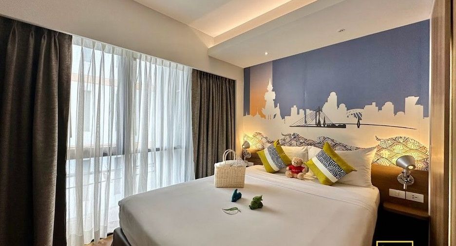 Serviced Apartment zur Miete mit 1 Zimmer in Watthana, Bangkok