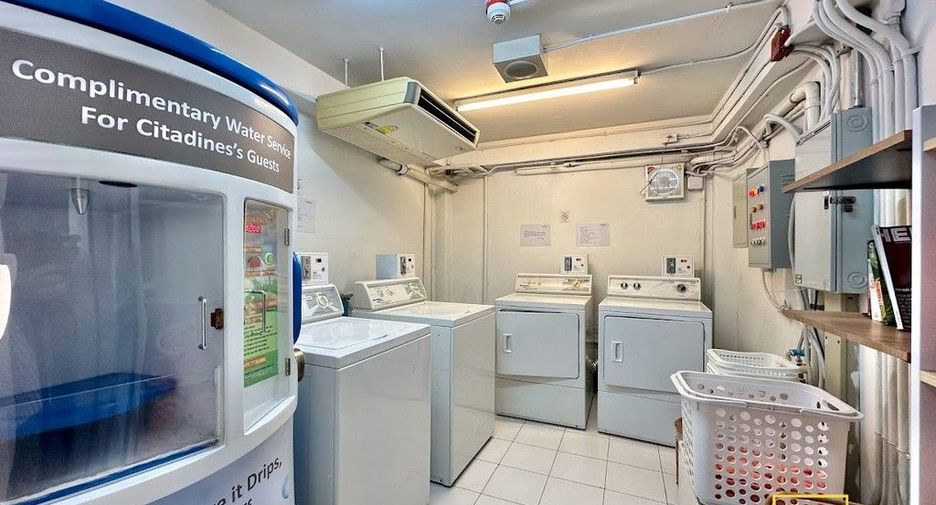 Serviced Apartment zur Miete mit 1 Zimmer in Watthana, Bangkok