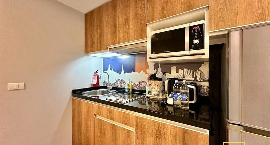 Serviced Apartment zur Miete mit 1 Zimmer in Watthana, Bangkok