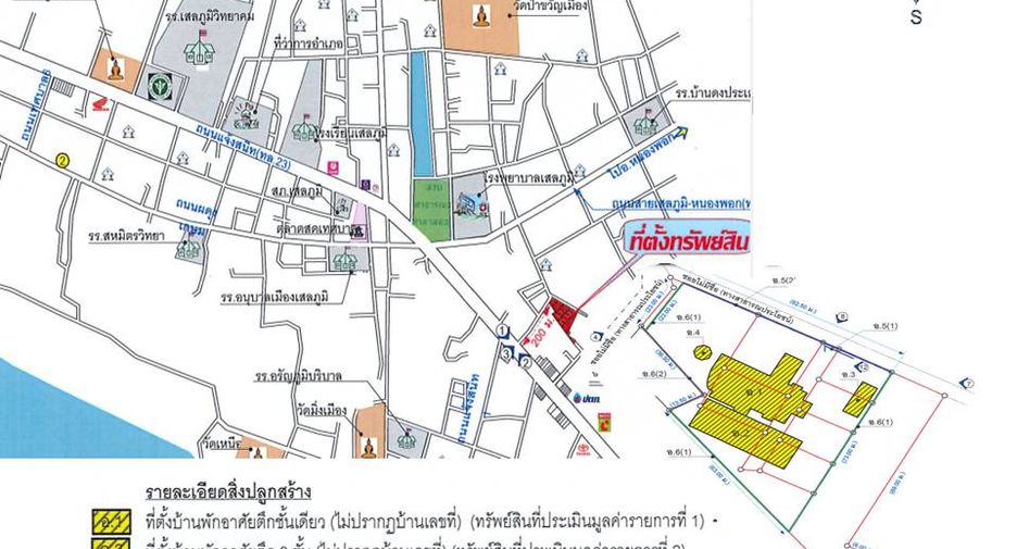 For sale land in Mueang Roi Et, Roi Et