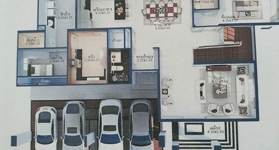 For sale 4 bedrooms house in Bang Phli, Samut Prakan