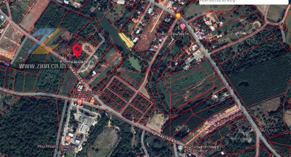 For sale land in Phu Phiang, Nan