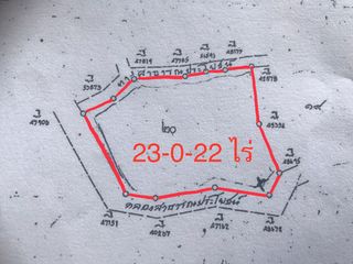 For sale land in Phanom Sarakham, Chachoengsao