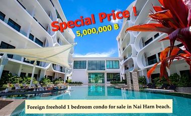 For sale 1 bed condo in Mueang Phuket, Phuket