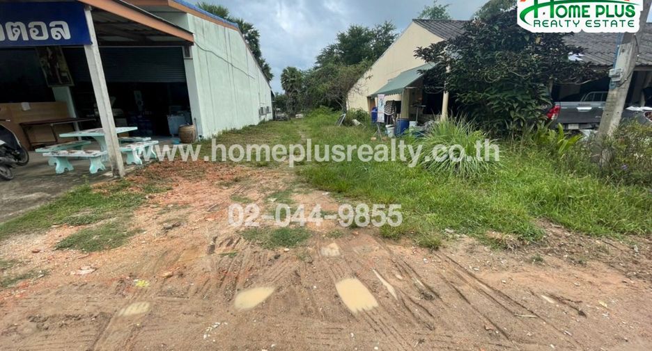 À vendre terrain à Thap Sakae, Prachuap Khiri Khan