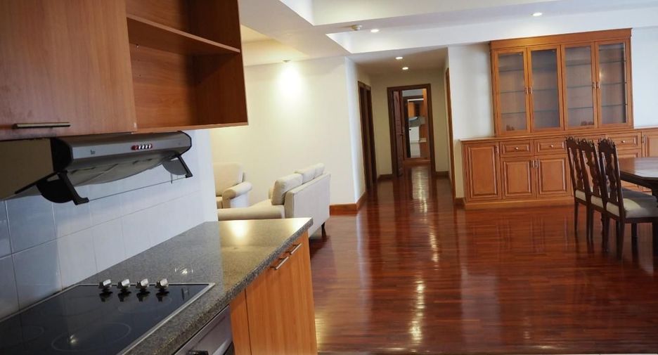 Apartment zur Miete mit 3 Zimmer in Pathum Wan, Bangkok